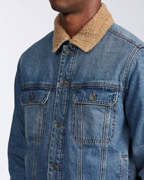 4 Barlow - Trucker- Jacke für Männer Blau U1JK46BIF0 Billabong