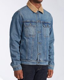 3 Barlow - Trucker- Jacke für Männer Blau U1JK46BIF0 Billabong