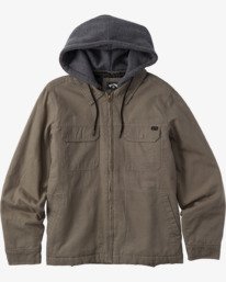 0 Barlow Twill - Twill Jacket for Men Verde U1JK50BIF0 Billabong