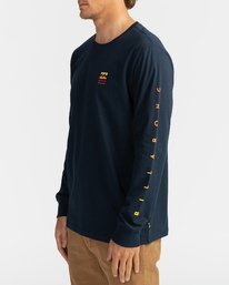 1 Unity - Long Sleeve T-Shirt for Men Blue U1LS15BIF0 Billabong