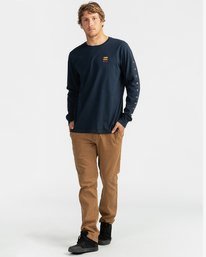 3 Unity - Long Sleeve T-Shirt for Men Blue U1LS15BIF0 Billabong