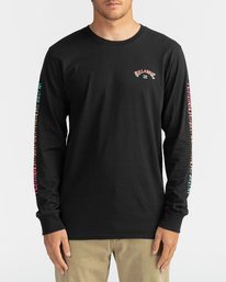 0 Dbah - Long Sleeve T-Shirt for Men Black U1LS21BIF0 Billabong