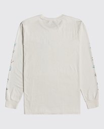 6 Hot Springs - Long Sleeve T-Shirt for Men White U1LS25BIF0 Billabong