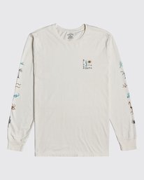 5 Hot Springs - Long Sleeve T-Shirt for Men White U1LS25BIF0 Billabong