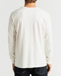 4 Hot Springs - Long Sleeve T-Shirt for Men White U1LS25BIF0 Billabong