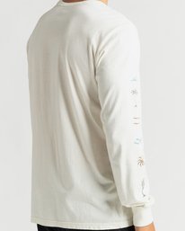 2 Hot Springs - Long Sleeve T-Shirt for Men White U1LS25BIF0 Billabong