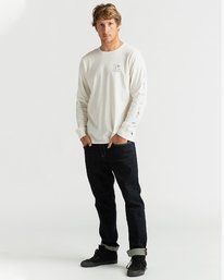 3 Hot Springs - Long Sleeve T-Shirt for Men White U1LS25BIF0 Billabong