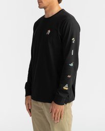 1 Hot Springs - Long Sleeve T-Shirt for Men  U1LS25BIF0 Billabong
