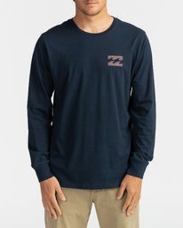 0 Crayon Wave - T-shirt manches longues pour Homme Bleu U1LS26BIF0 Billabong