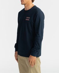 1 Crayon Wave - T-shirt manches longues pour Homme Bleu U1LS26BIF0 Billabong