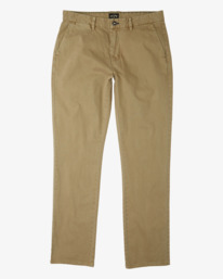 4 73 - Pantaloni Chino da Uomo Gray U1PT10BIF0 Billabong