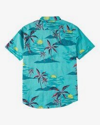 5 Sundays Floral - Camisa de manga curta para Homem Verde U1SH05BIF0 Billabong