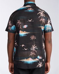 1 Sundays Floral - Short Sleeve Shirt for Men Black U1SH05BIF0 Billabong