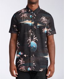 0 Sundays Floral - Short Sleeve Shirt for Men Black U1SH05BIF0 Billabong