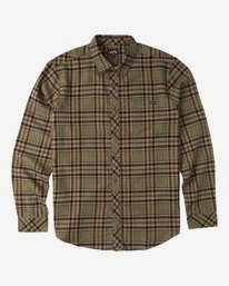 4 Coastline - Long Sleeve Shirt for Men Brown U1SH12BIF0 Billabong