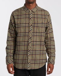0 Coastline - Long Sleeve Shirt for Men Brown U1SH12BIF0 Billabong