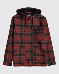 0 Adventure Division Collection Furnace Bonded - Camisa de manga larga para Hombre Rojo U1SH18BIF0 Billabong