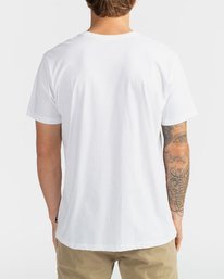 3 Team Wave - Camiseta para Hombre Blanco U1SS51BIF0 Billabong