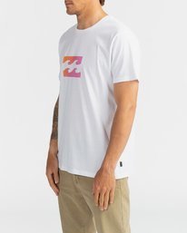 1 Team Wave - Camiseta para Hombre Blanco U1SS51BIF0 Billabong