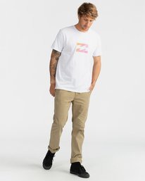 2 Team Wave - Camiseta para Hombre Blanco U1SS51BIF0 Billabong