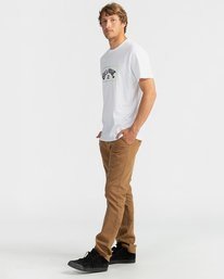 3 Arch - Camiseta para Hombre Blanco U1SS57BIF0 Billabong