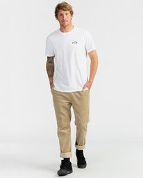 2 Arch Wave - Camiseta para Hombre Blanco U1SS59BIF0 Billabong