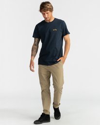 2 Arch Wave - T-Shirt for Men Blue U1SS60BIF0 Billabong