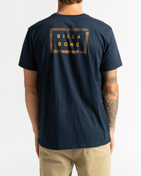 3 Die Cut Theme - T-Shirt for Men Blue U1SS67BIF0 Billabong