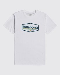 4 Montana - Camiseta para Hombre Blanco U1SS69BIF0 Billabong
