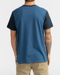 3 Montana - T-Shirt for Men Blue U1SS69BIF0 Billabong