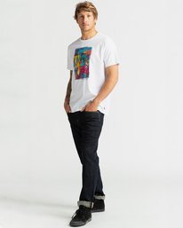 2 Cubes - Camiseta para Hombre Blanco U1SS72BIF0 Billabong