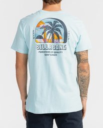 3 Palmas - T-Shirt for Men Blue U1SS78BIF0 Billabong