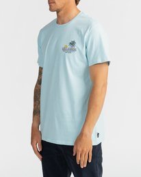 1 Palmas - T-Shirt for Men Blue U1SS78BIF0 Billabong