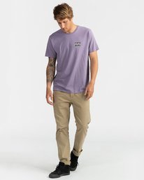 2 Crayon Wave - T-Shirt for Men Purple U1SS86BIF0 Billabong