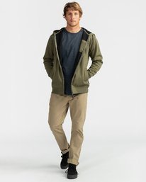 6 Adventure Division Collection Alpine - Zip-Up Hoodie for Men  U1ZH02BIF0 Billabong