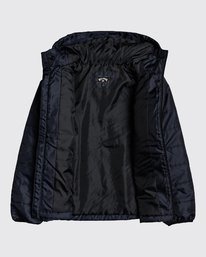 2 Surf Check - Puffer Jacket for Boys 8 - 14 Blue U2JK02BIF0 Billabong
