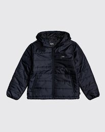 0 Surf Check - Puffer Jacket for Boys 8 - 14 Blue U2JK02BIF0 Billabong