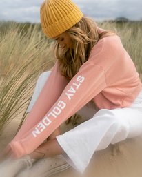 0 Be Mindful - Sudadera para Mujer Blanco U3CR03BIF0 Billabong