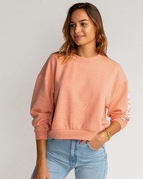 1 Be Mindful - Sudadera para Mujer Blanco U3CR03BIF0 Billabong