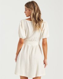4 Sundown - Robe manches courtes pour Femme Blanc U3DR01BIMU Billabong