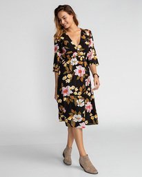 1 Dream Big - Vestido para Mujer Negro U3DR15BIF0 Billabong