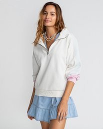 0 Zip It - 1/2 Zip Fleece for Women  U3FL10BIF0 Billabong