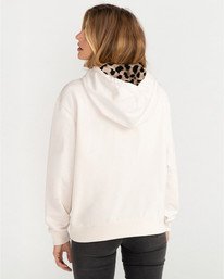 3 Louna - Felpa con cappuccio voor Donna White U3FL12BIF0 Billabong