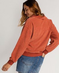 2 Sweet Dreams - Fleece mit 1/2 Zipper für Frauen Rot U3FL13BIF0 Billabong