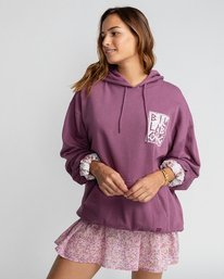 1 Halfday - Sudadera con capucha para Mujer Gris U3HO08BIF0 Billabong
