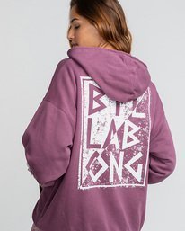 6 Halfday - Sudadera con capucha para Mujer Gris U3HO08BIF0 Billabong