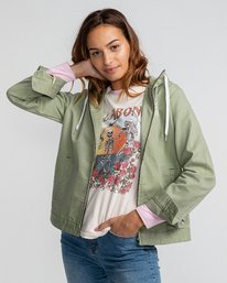 0 Coney - Veste pour Femme Vert U3JK08BIF0 Billabong