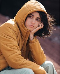 0 Adventure Division Collection Transport Puffer 2 - Puffer Jacket for Women Blue U3JK24BIF0 Billabong