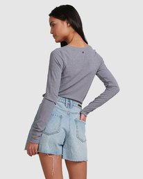 3 Fast Lane Top  - Top de Manga Larga para Mujer  U3KT55BIMU Billabong