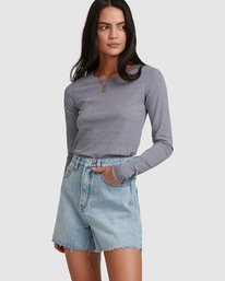 1 Fast Lane Top  - Top de Manga Larga para Mujer  U3KT55BIMU Billabong